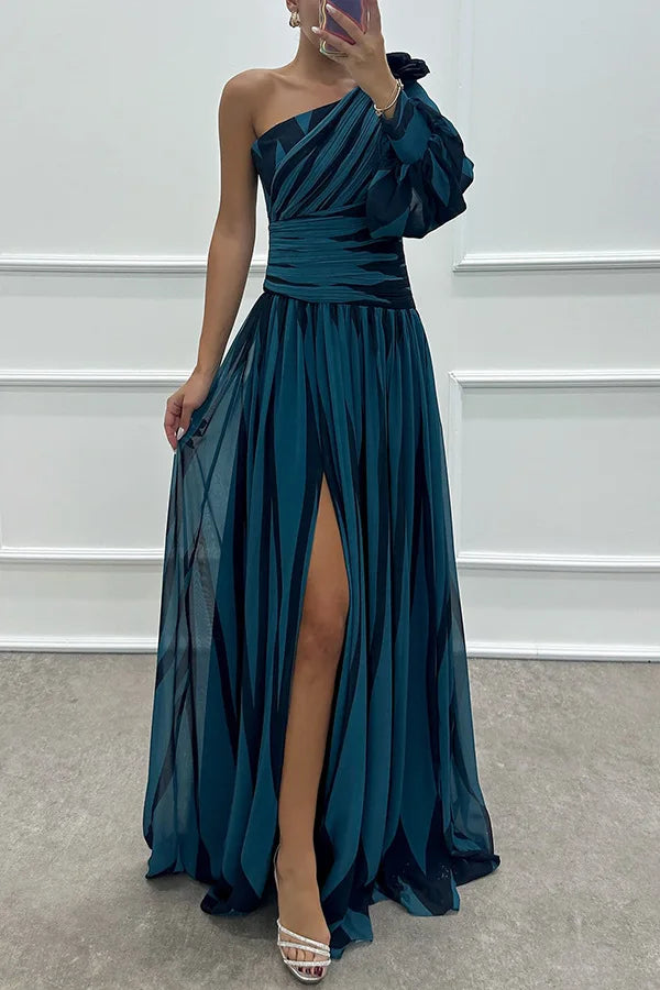 ELEGANT SPLIT MAXI DRESS