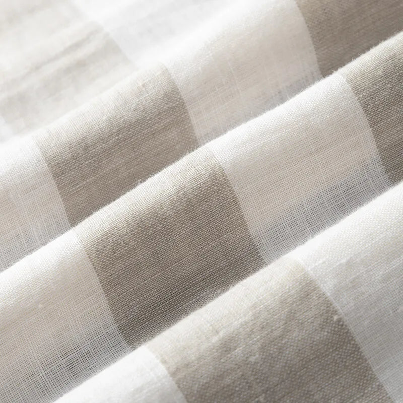 ALFRED STRIPED LINEN TEE