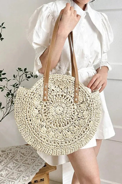 THE PORTOFINO STRAW TOTE
