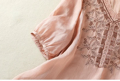 ALICE LINEN BLOUSE