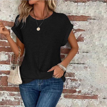 FREYA SOLID SHORT SLEEVE TEE