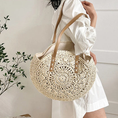 THE PORTOFINO STRAW TOTE