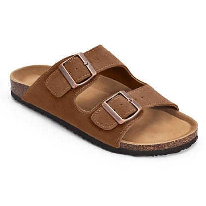 Kidmi Women’s Suede Buckle Sandals