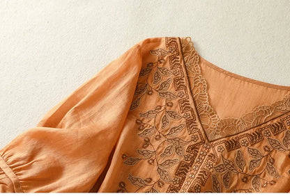 ALICE LINEN BLOUSE