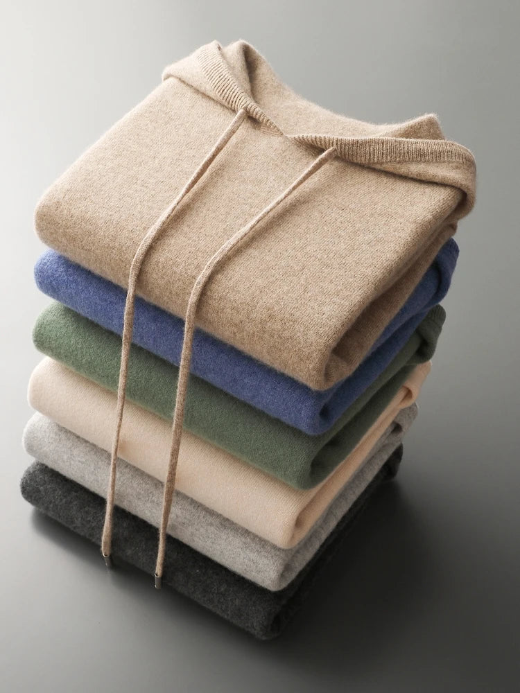 HENRY MERINO WOOL HOODIE