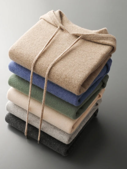 HENRY MERINO WOOL HOODIE
