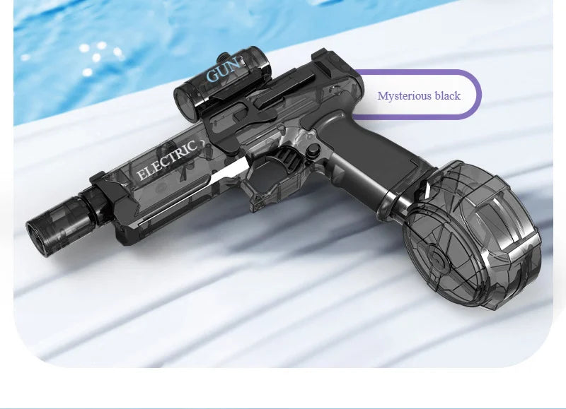 BlazeShot Electric Water Gun – Ice Blast Edition