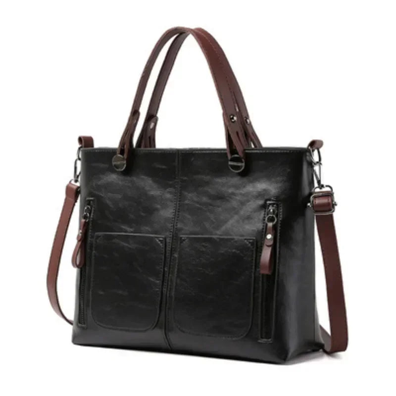 NOVA  LEATHER  SHOULDER BAG