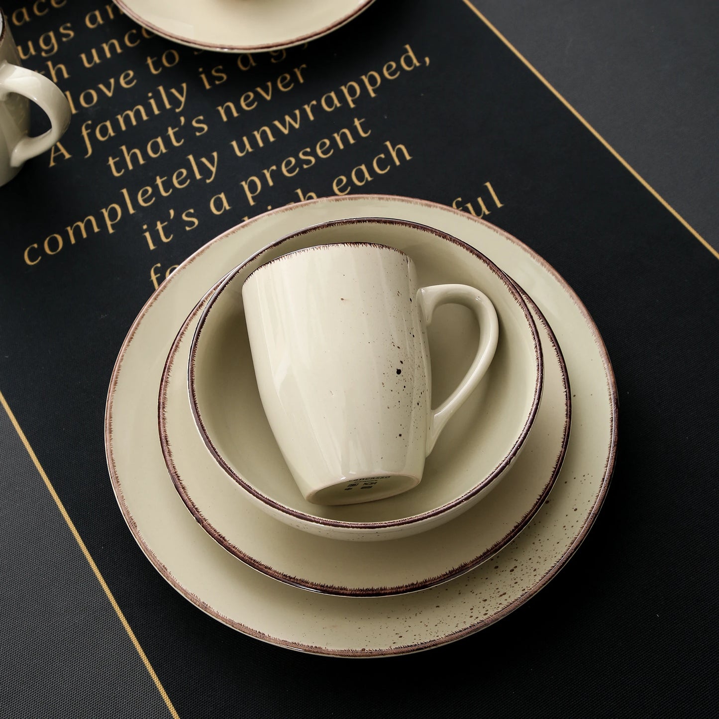 Malacasa Nature Stoneware Set