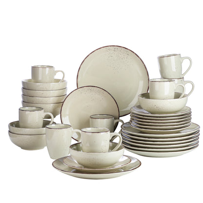 Malacasa Nature Stoneware Set