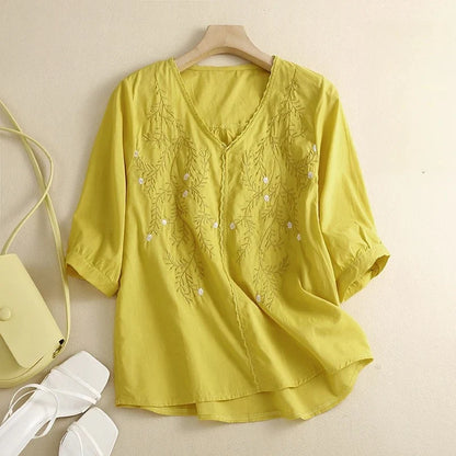 BONNIE LINEN BLOUSE