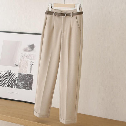 FAYE SLIM LUXE HIGH-WAISTED PANTS