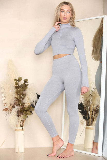 SOPHIE RIBBED SET