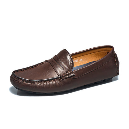 OLIVER CLASSIC SOFT-SOLED LEATHER SHOES