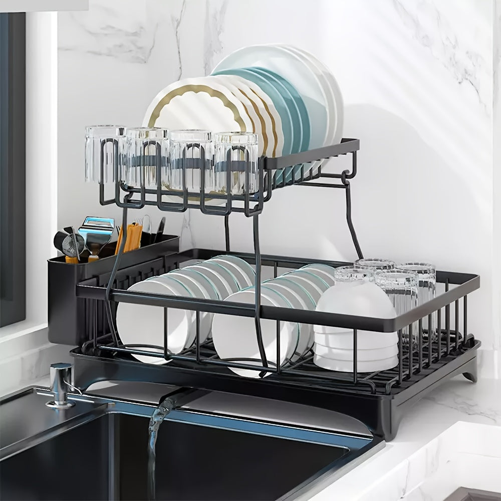 2-Tier Dish Rack