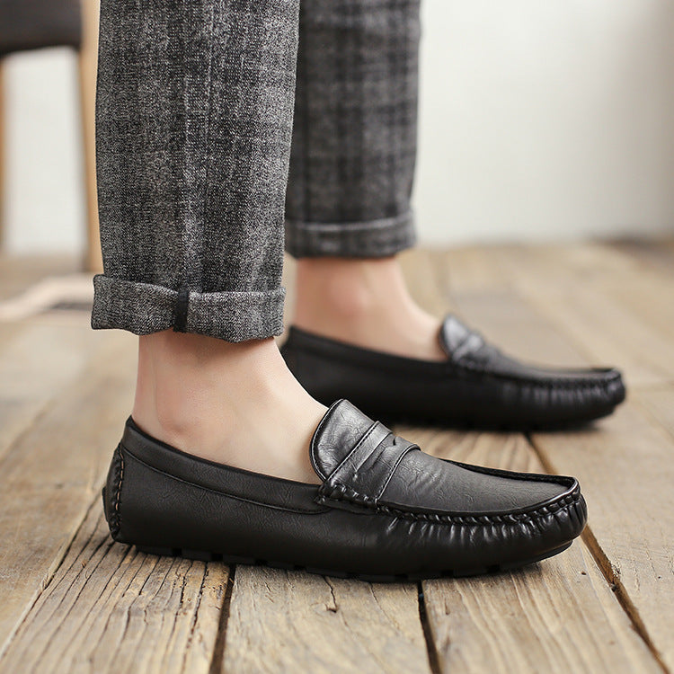 OLIVER CLASSIC SOFT-SOLED LEATHER SHOES