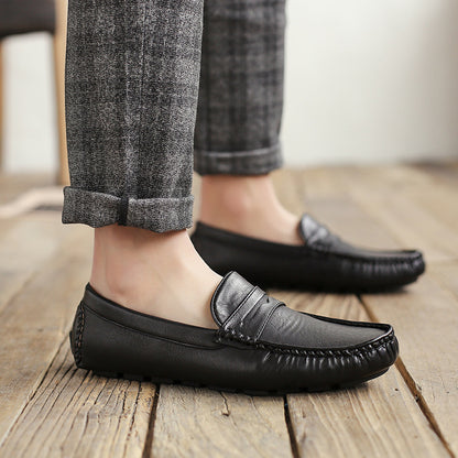OLIVER CLASSIC SOFT-SOLED LEATHER SHOES