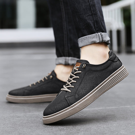 OXFORD LEATHER TRAINERS