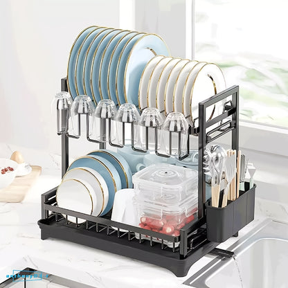 2-Tier Dish Rack