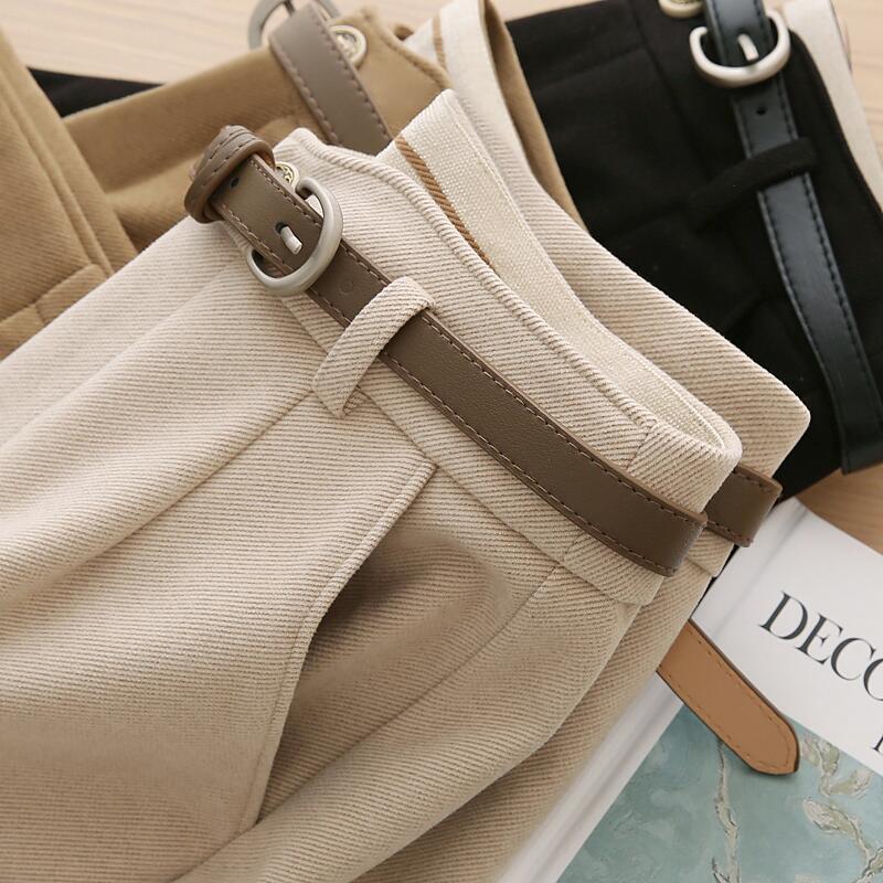 FAYE SLIM LUXE HIGH-WAISTED PANTS