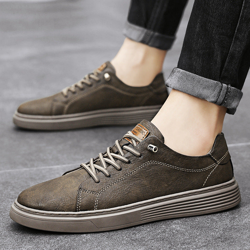 OXFORD LEATHER TRAINERS