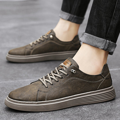 OXFORD LEATHER TRAINERS