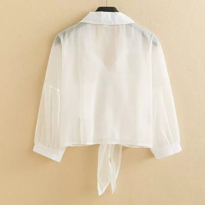 CLARA LINEN BLOUSE